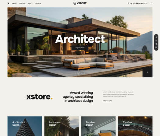architecture stodio e commerce