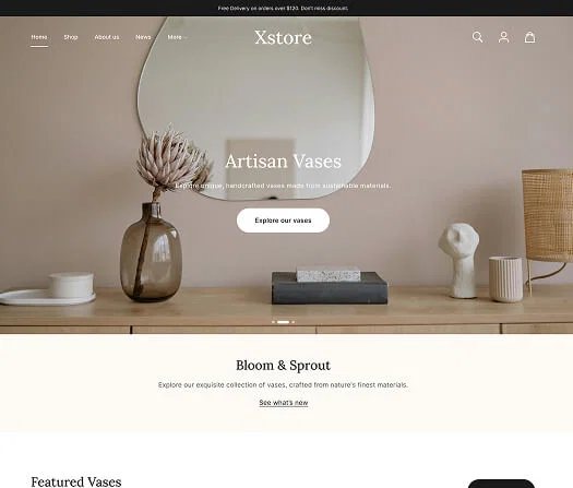 e commerce decoration